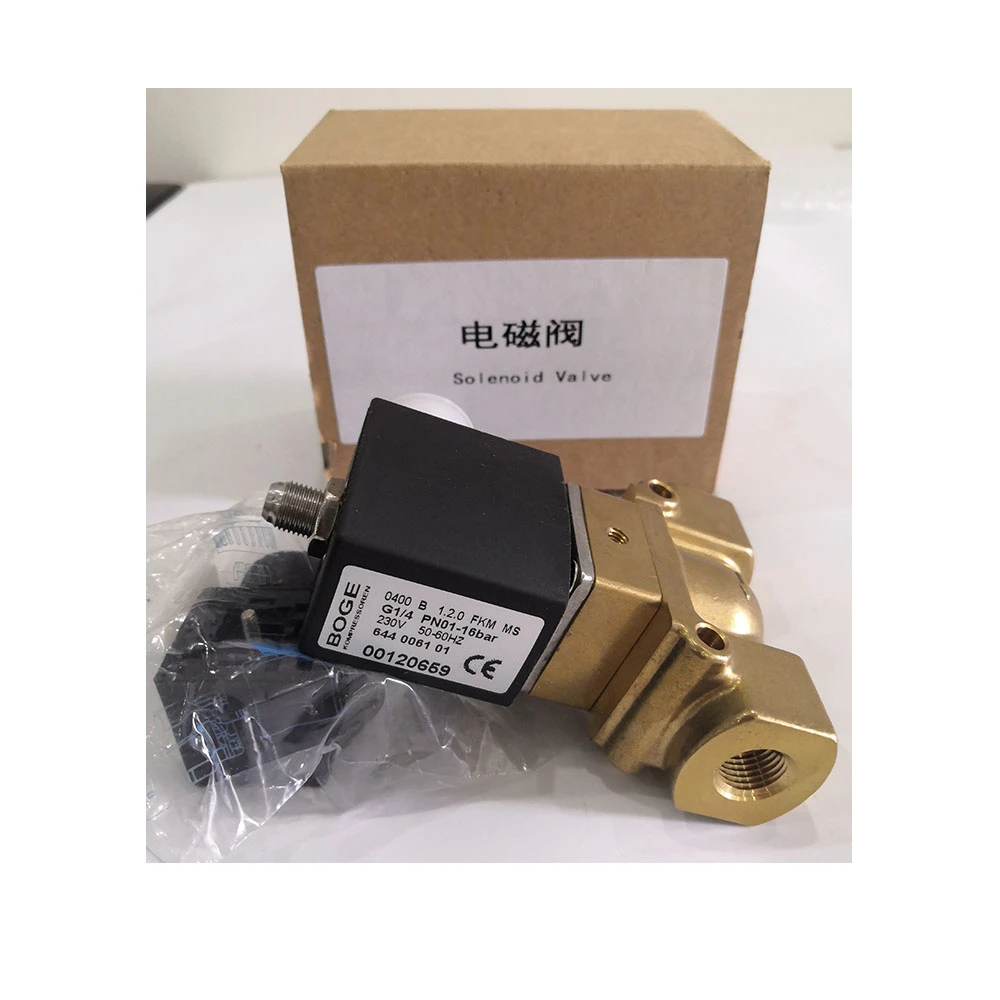 Boge Solenoid Valve 644006101 G1/4" 230v Used For Boge Compressor Parts