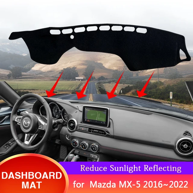 Für Mazda MX-5 MX 5 MX5 ND 2016 ~ 2022 2021 Auto Dashboard-Dash Matte Cover  Schützende Anti-sonne teppich Pad Auto Innen Zubehör - AliExpress