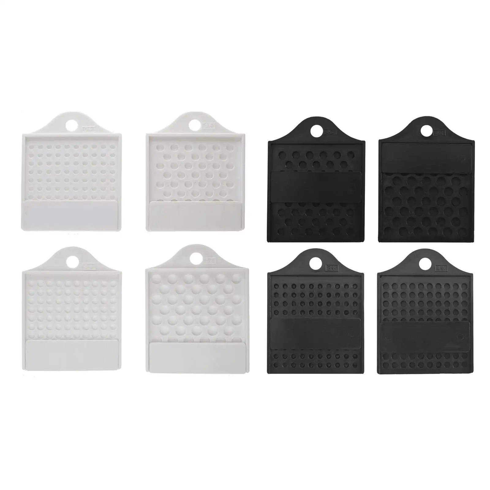 

4x Beading Board for Jewelry Crafts 3/4/6/8mm Sort Practical Bead Tray Portable Storage Container DIY Bead Counter Beading Board
