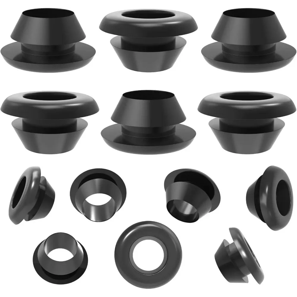 70Pcs Rubber Grommet Kit Cable Wire Hole Grommets for Automotive Wiring Electrical Panels Dust Proof Moisture Resistant