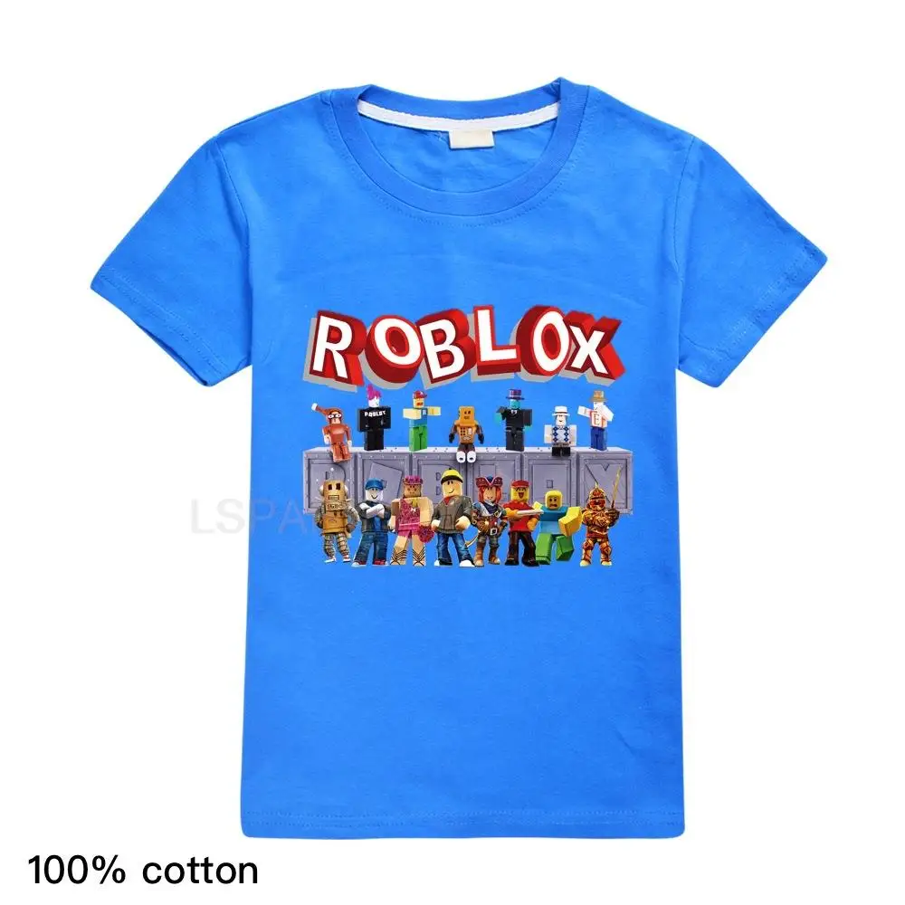 New ROBLOX Children T-shirts Cartoon ROBLOX Printed Girls Tees Boys Tops  Short-sleeve Clothes For Summer Kids Fashion Outfits - AliExpress