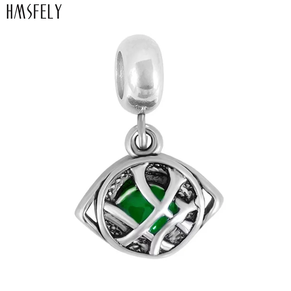

HMSFELY Eye design Pendant For DIY Bracelet Necklace Jewelry Making Charm Beads Bracelets Parts