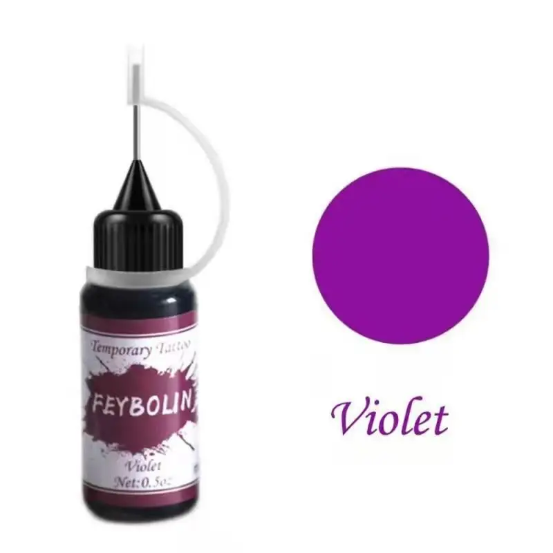 7 Color Non-abras Temporary Tattoo Cream Women Men's Child Fake Tattoo Semi Permanent Ink Art Painting DIY Fake Freckles tattoo ink tattoo ink pigment