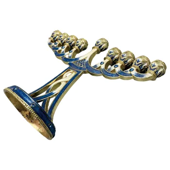 Elegant Metal Hanukkah Menorah 1