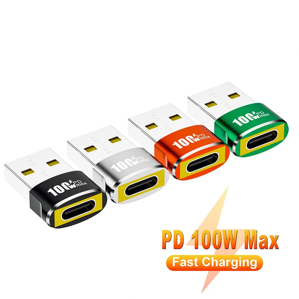 

Адаптер передачи данных OTG с USB 100 на Type C, Вт