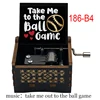 Take Me Out To The Ball Game Hand music box Kids Songs Super Simple Nursery Rhymes for kids boys girls toy gift 6