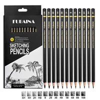Professional Drawing Sketching Pencil Set, 12 Pieces Art Pencils Graphite Shading Pencils for Beginners & Pro Artists 1