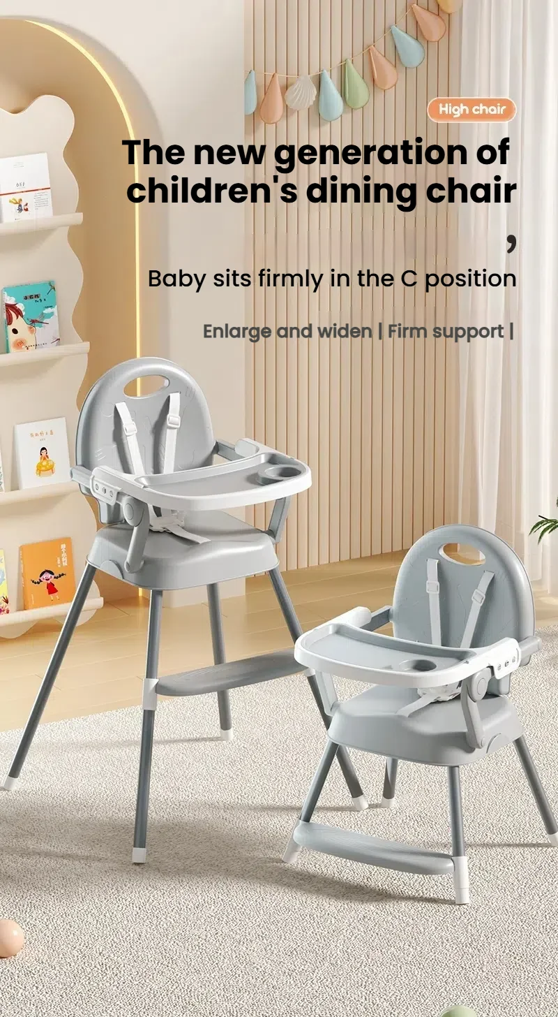 Baby High Chair Baby Dining Chair Mother Kids Newborn Items High for Babies Care Equipment Mother-Kids Portable