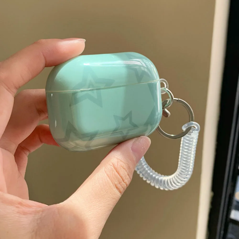 https://ae01.alicdn.com/kf/S5538e6fb070c4a0cb17dc93c54b4f312f/Green-stars-spring-earphone-case-for-airpods-pro-2-airpod-2-3-capa-with-bracelet-wireless.jpg