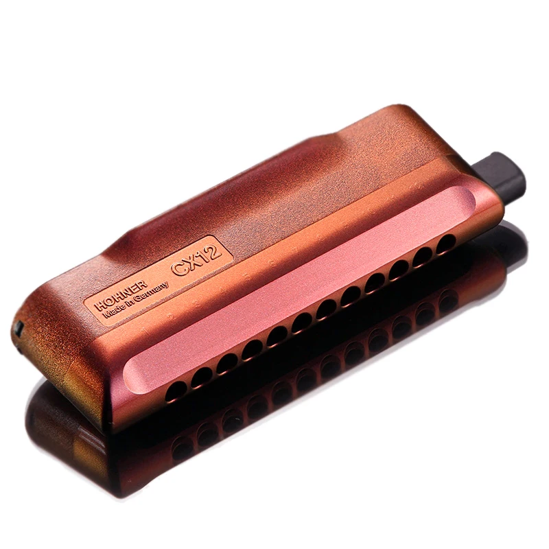 Hohner Harmonica 재즈 12 홀, 세컨드 크로매틱 하프, 전문 플레이어, ABS 빗 커버, 악기 입 오르간