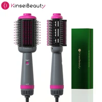 Kinseibeauty Hair Dryer Comb Straightener Dual-purpose Hot Air Brush Ceramic Anti-ironing Blower Multi-function Styling Tools 1