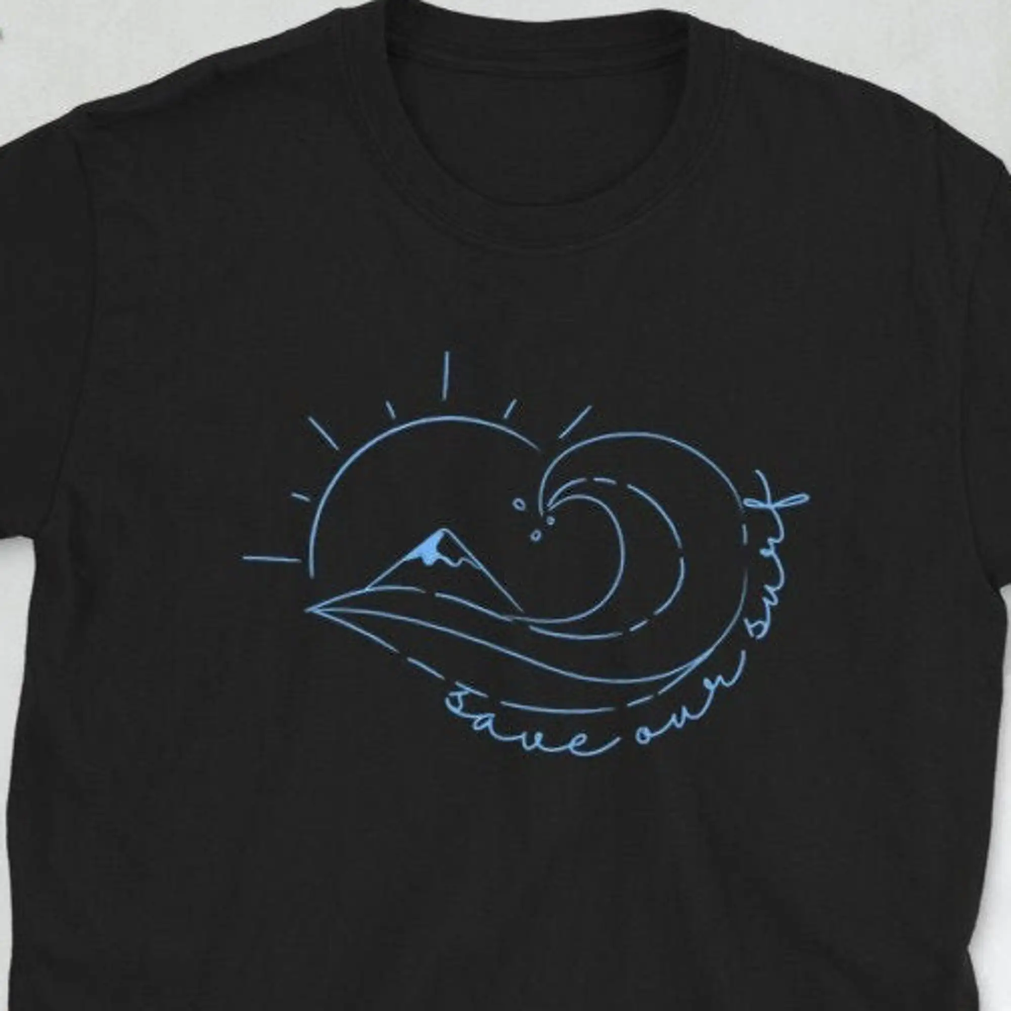 Salva La Nostra Maglietta Da Surf Ocean Conservation Environmental Activator For Surfisti No Planet B Protect Oceans