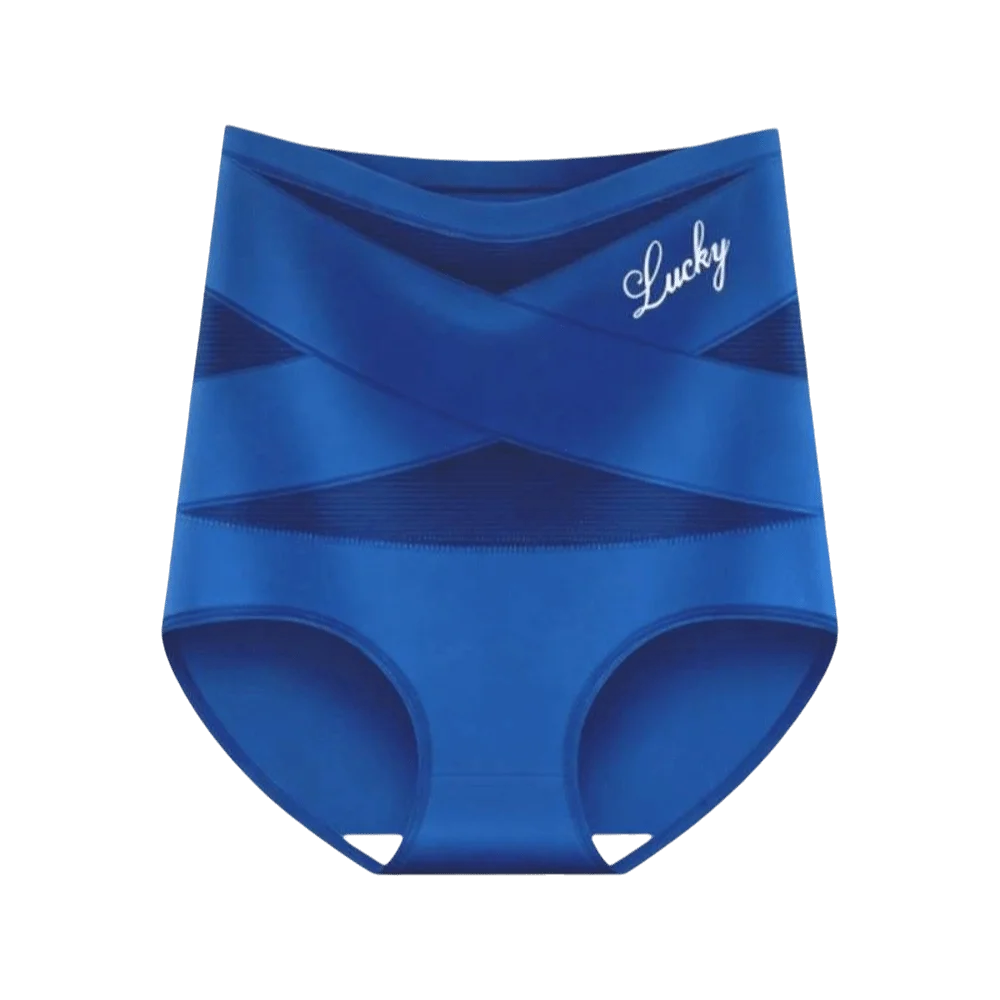 Briefs High Waist Postpartum Shapers Mesh Cross Underwear Tummy Control Panties Butt Lifting Seamless Slimming Shapewear Daily