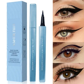 Ultra-Fine Eyeliner Long Lasting Smooth Matte Eye Liner Waterproof Anti Smudge Liquid Eyeliner Make Up Korean Beauty Cosmetics