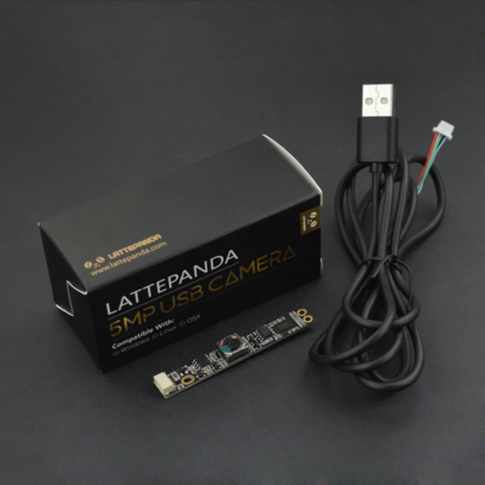 LattePanda 5MP UVC Camera USB video device class webcam image sensor support OTG auto-focus face object recognition