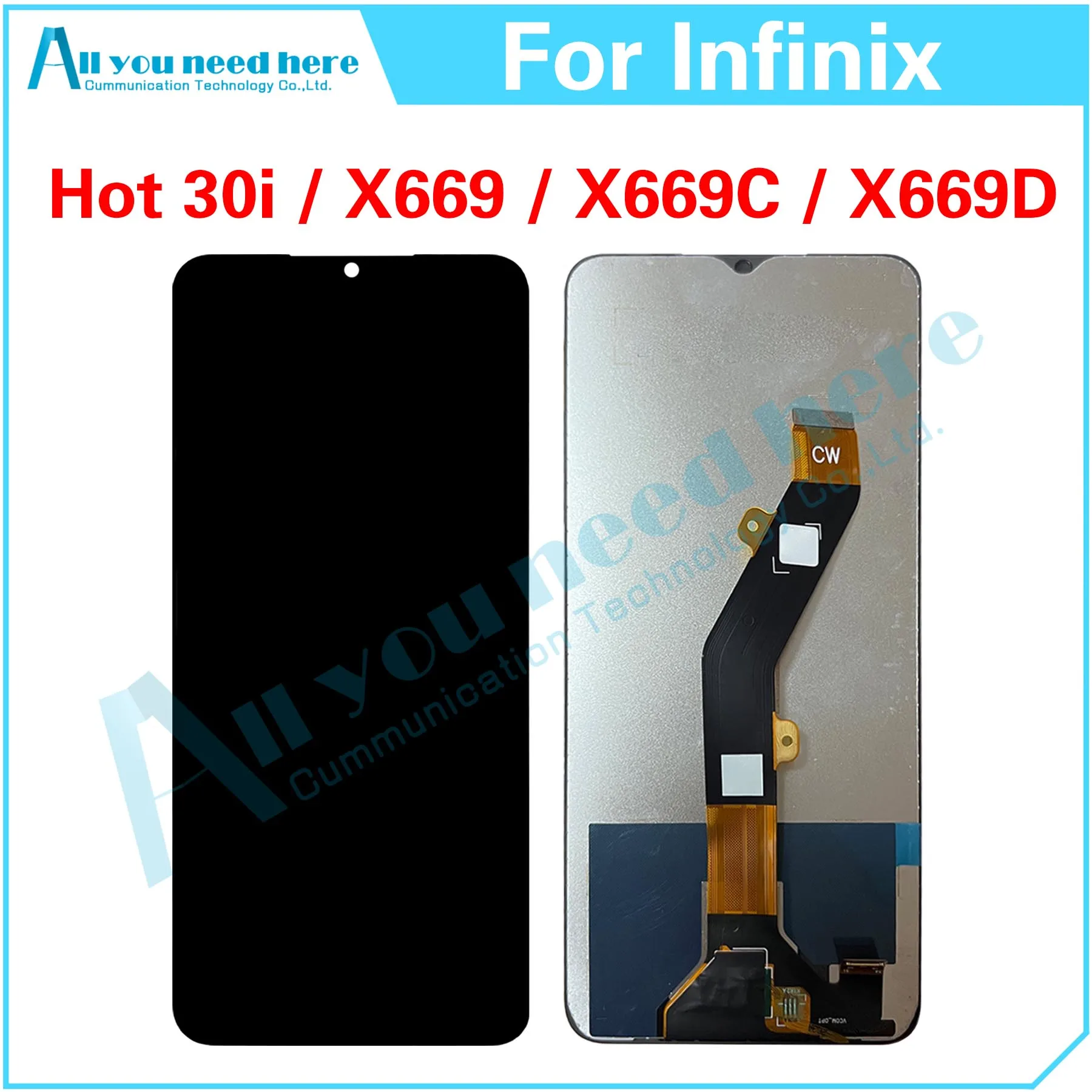 

100% тест для Infinix Hot 30i X669 X669C X669D ЖК-дисплей фотография Запасные части