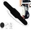 1Pcs New Style Weight Lifting Back Gym With Chain For Fitness Bodybuilding Pull Up Strength Training Load Waist Strap Thicken 2