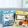Cute Cat Snack Pillow Pudding Decorative, Stuffed With Mini Animal Cat Dolls Pudding Plush Toy Kawaii Plush Pillow Gifts 4
