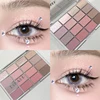 DIKALU Korean Low Saturation Eyeshadow Palette 16 Colors High Appearance Level Matte Contortion Pink Earth Naturally Bri 1