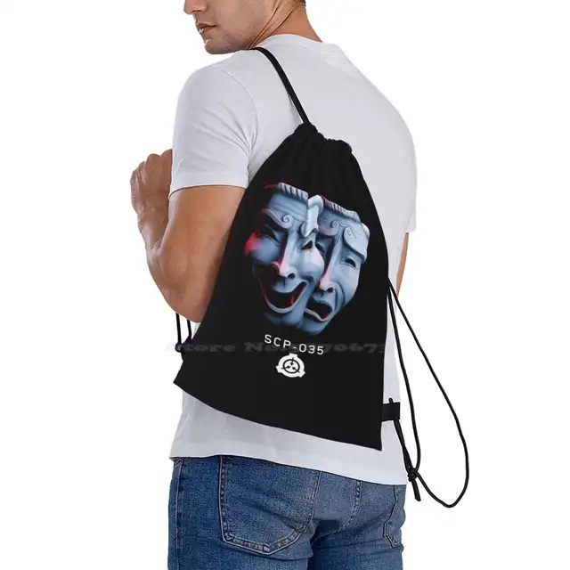 Scp 035 3D Print Design Backpack Student Bag Scp 035 Scary Spooky Scp  Containment Breach - AliExpress