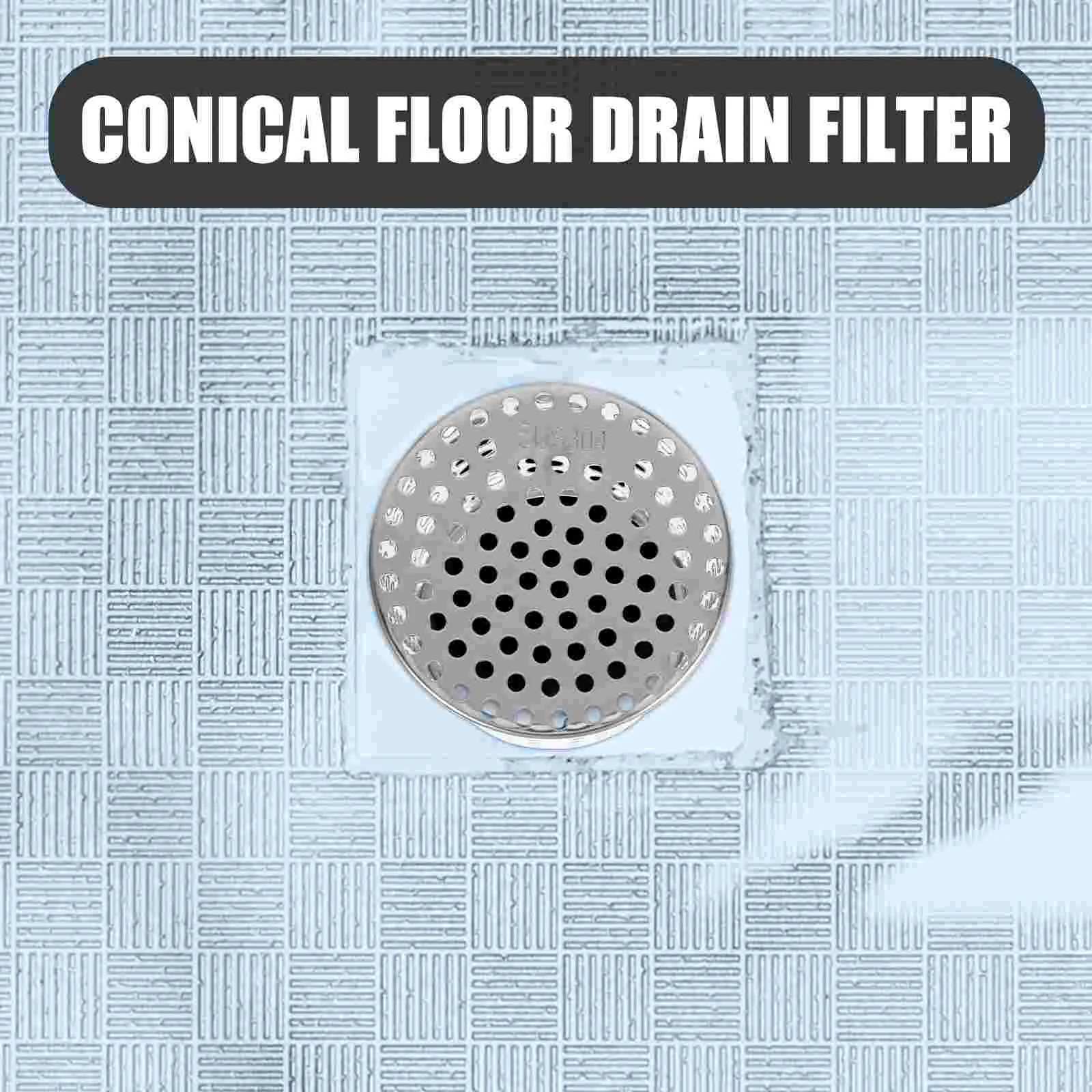 Floor Drain Drainer Filter Sewer Side Row of Hole Bathroom Accessories
