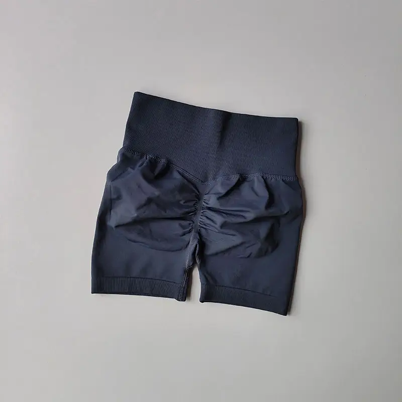 Peach Hip Lifting Sports Shorts Women High Waist and Waist Tightening Slimming Running Hip Speed Drying Three Point Tight Pants - Image 6
