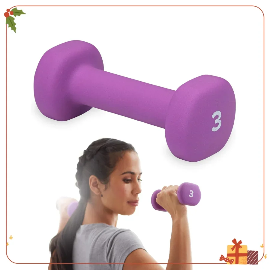 3lb Neoprene Dumbbell 2