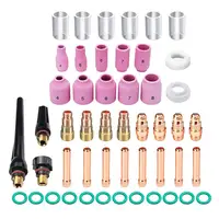 TIG KIT & TIG Welding Consumables Accessories for WP 17 18 26 Series 49pcs 2