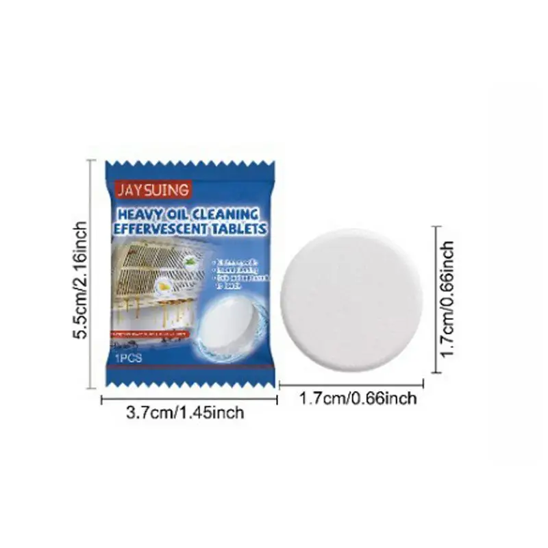 Stove Cleaner Oil Cleaning Tablets 10pcs Heavy Oil Cleaning Tablets All Purpose Cleaner Kitchen Degreaser for Stoves