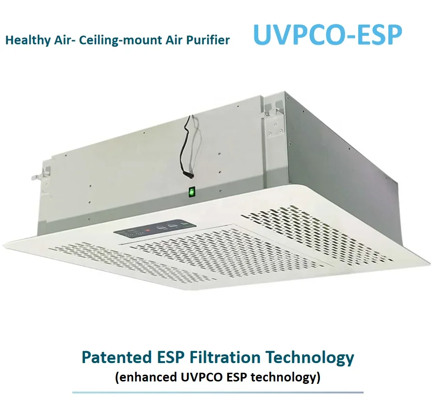 High Quality Ceiling Mounted ESP Air Purifier Air Cleaner For Restaurant Library Office