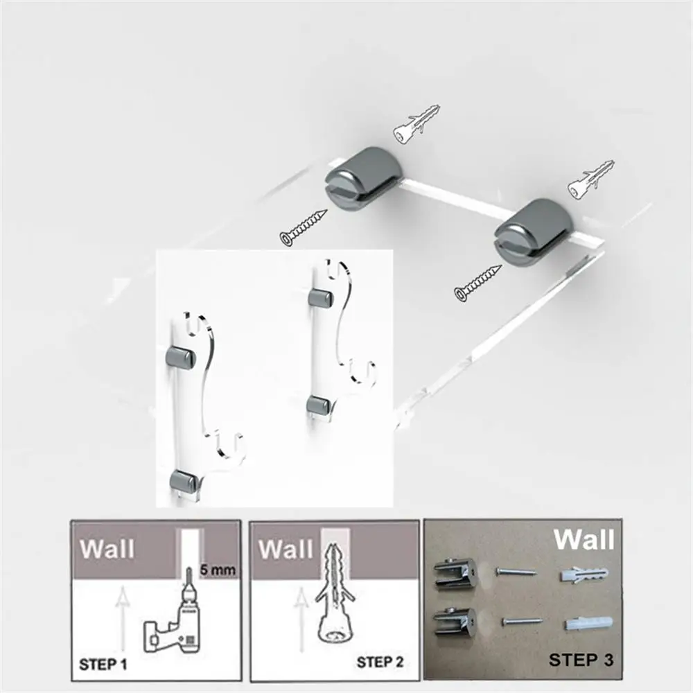 Katana Wall Hanger Mount Bracket Scabbard Sword Support