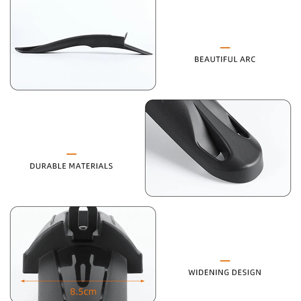 MTB Universal Mudguard 26/27.5/29inch Screw Fixed Front/Rear Mud Guards Against Splashing Water and Dirt MTB Bicycle Accessories