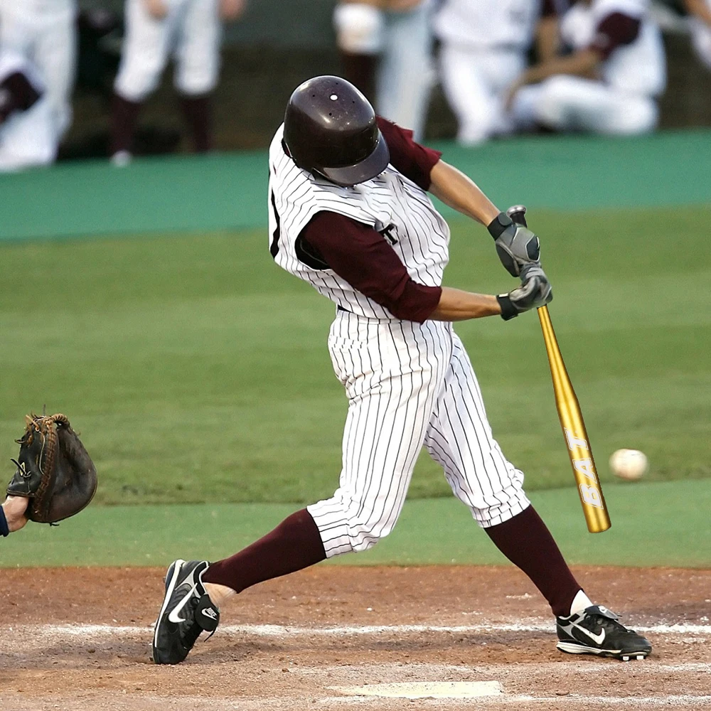 1pc 25'' Aluminum Alloy Baseball Bat, Lightweight High-Impact Design for Softball/Baseball, Perfect for Outdoor Sports & Home