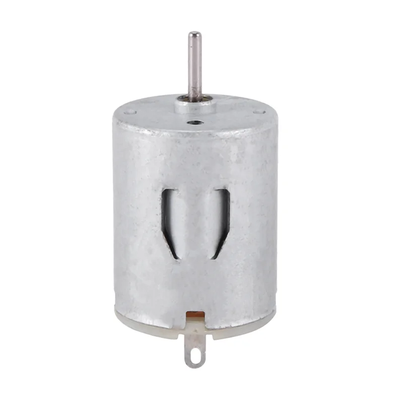 TA-20X 8000RPM 9V 68Ma 고토크 자기 실린더형 미니 DC 모터 실버