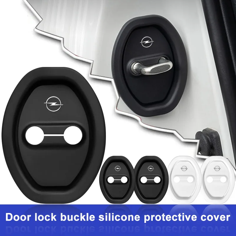 Car Door Lock Buckle Protector Cover - Anti-Rust and Buffer Protection