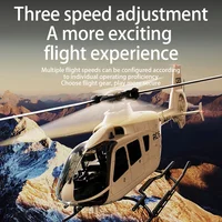 New Rc Ec135 C123 Helicopter 6-channel Dual Brushless Direct Drive Single Rotor Aileron Free Helicopter 3d Optical Flow Toy Gift 2