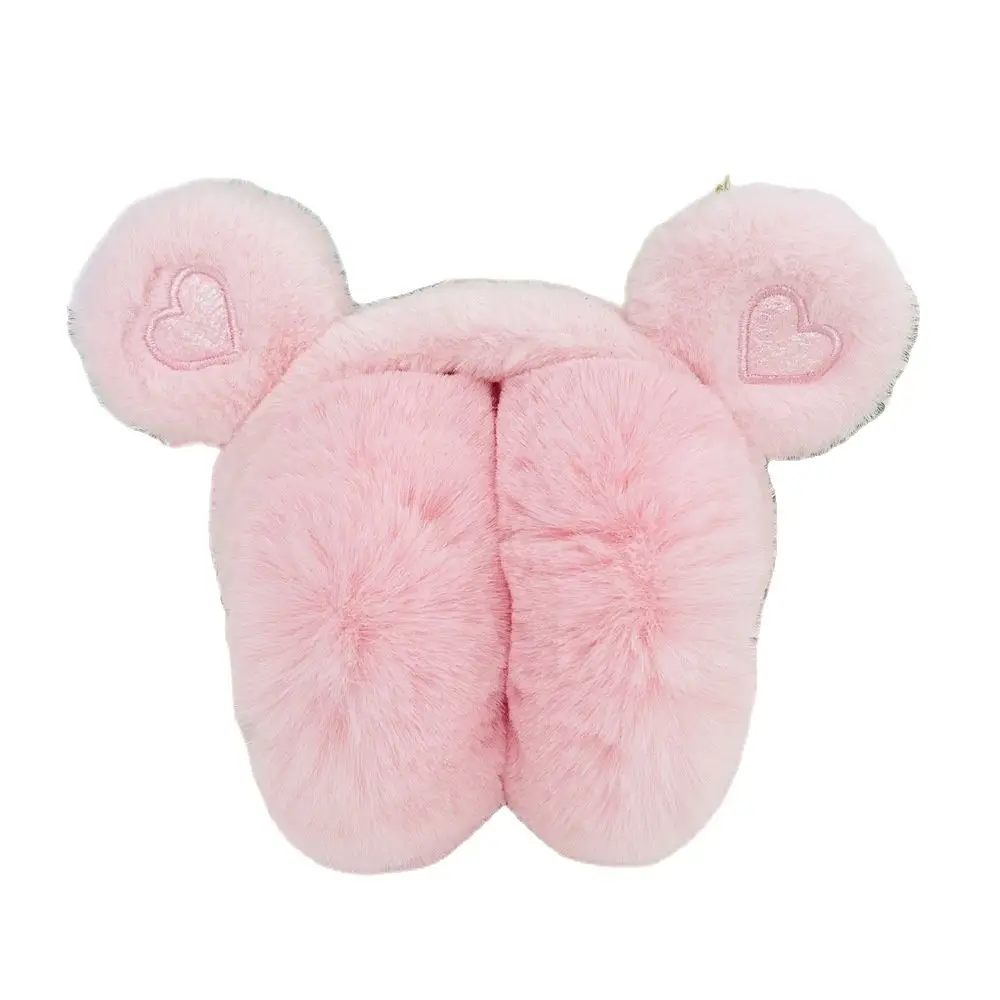 New Winter Children Earmuffs Sequins Love Ears Plush Women Earmuffs Riding Cold Proof Student Antifreeze Girls