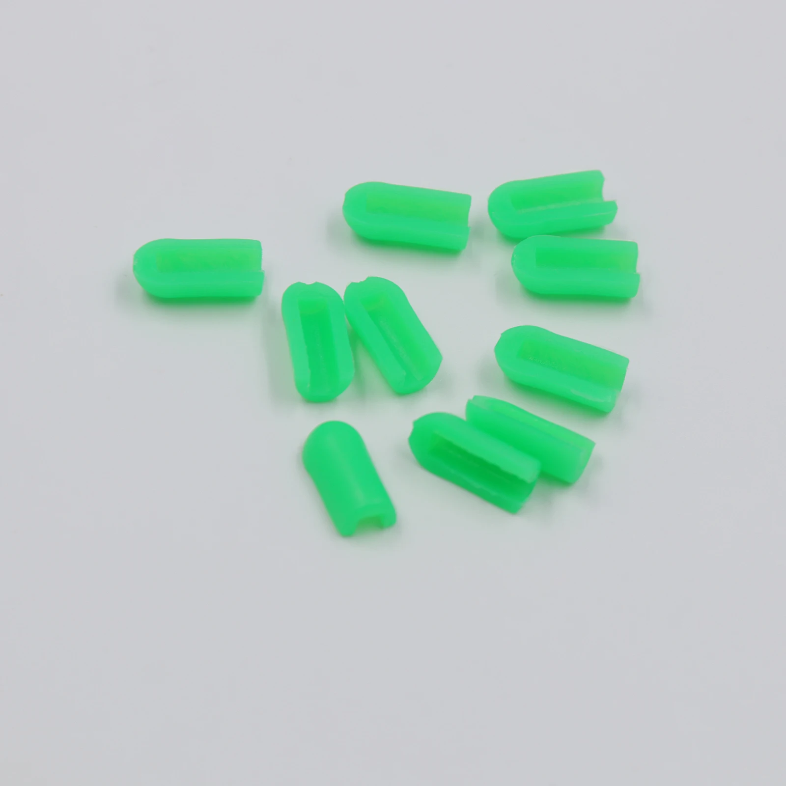 LED Neon Strip End Cap For 12V 2835 5050 6X12mm Neon Light Plastic Buckle Flexible Accessories 8 Colors 100/500Pcs led strip clips