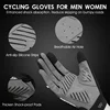 WEST BIKING Mountain Bike Full Finger Glove Non-slip Shockproof Touch Glove Golf Cycling Crossfit Motorcycle Mitts Spring Autumn 5