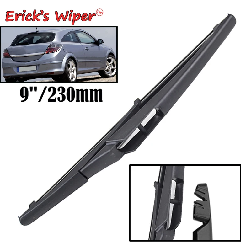 

Erick's Wiper 9" Rear Wiper Blade For Vauxhall Holden Opel Astra GTC H MK5 3 Doors Hatchback Windshield Windscreen Window Brush