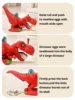 Dinosaur model toys, toy dinosaurs that can eat eggs, lay eggs, and swing walking, suitable for boys, girls' birthday gift toys 3