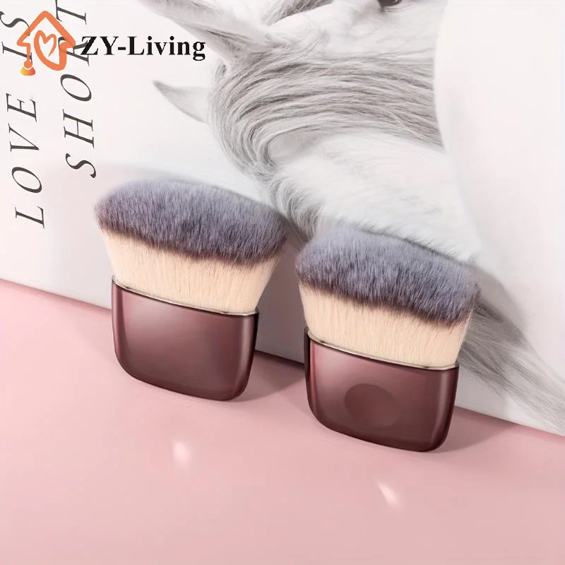 Multipurpose Kabuki Makeup Brush for Foundation, Blush & Loose Powder