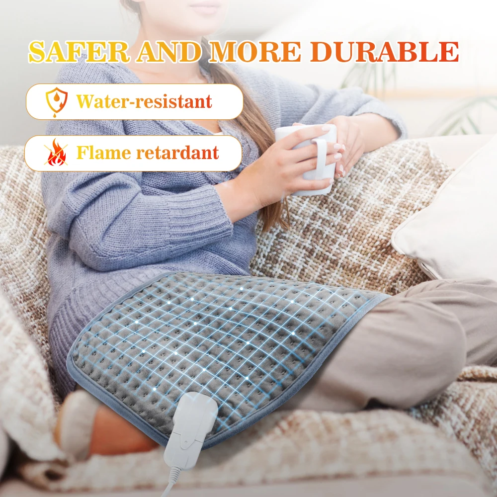 Electric Heating Pad Winter Warm For Bed Blankets Office Home Foot Hand Warmer Sheet Camping Heater 110V 220V Washable 60*30CM 2