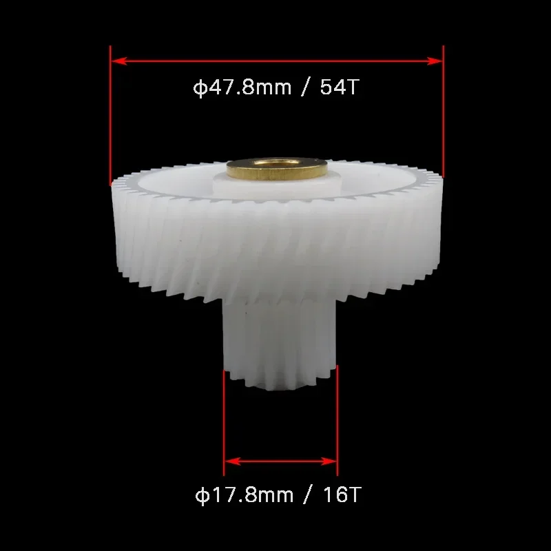 2pc Plastic Gear Spare Parts for Polaris Supra Meat Grinder