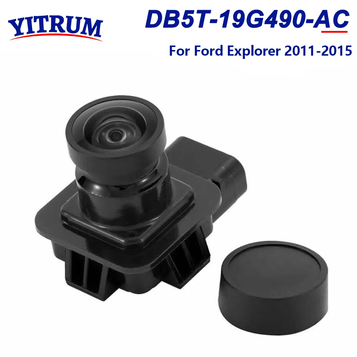 YITRUM Rückansicht Reverse Kamera Für Ford Explorer 2011-2015 Taurus 2013-2019 Fusion 2013-2016 Focus 2015-2018 Rand 2011-2013 – Detail 1
