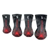 New Pattern White/Red/Black PU Leather with Spider Embroidery Wood Head Cover Golf Club Driver Fairway Wood FW Hybrid Head Cover 3