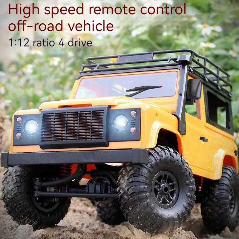 

D90 Guard 1:12 Model Remote Control 4wd Off-road Vehicle Collision Avoidance 2.4g Electric Climbing Remote Control Car Toy Gift