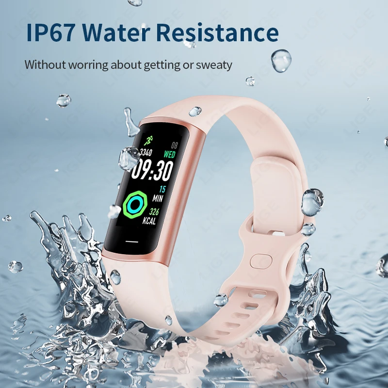 Fitness Tracker Watches Women with Heart Rate Blood Oxygen Sleep Monitor Smart Watches Men Pedometer Smartwatch for Android iOS 6