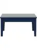 WestinTrends Ashore Outdoor Coffee Table 32 Inch All Weather Poly Lumber Adirondack Patio Coffee Table Square Low Table 4