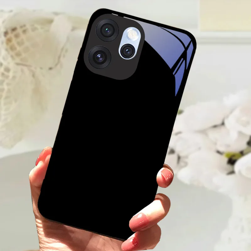 Tempered Glass Phone Case with Full Camera Protection
